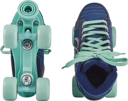 Wrotki Rio Roller Lumina navy/green