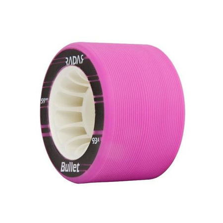 Radar Bullet Wheels 59 mm 91 A Neon Pink