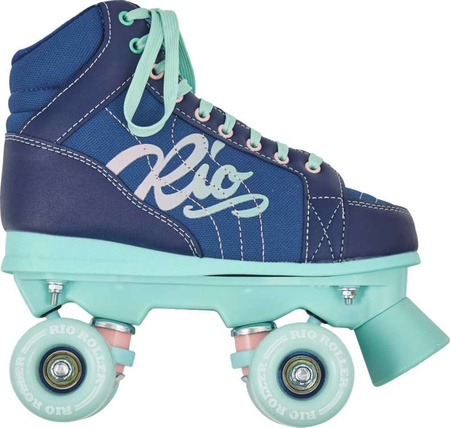 Wrotki Rio Roller Lumina navy/green